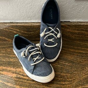 Ladies Denim Sperry Top Sider Sport shoe